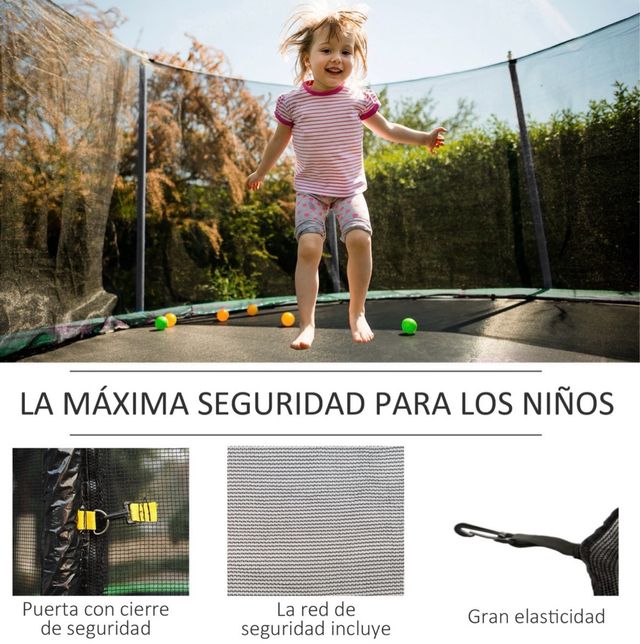 Rete di sicurezza di ricambio per trampolino