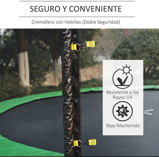 Rete di sicurezza di ricambio per trampolino