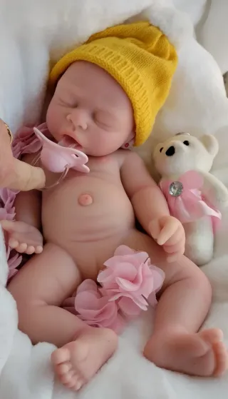 Bebé Reborn Silicona 30 cm