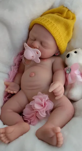 Bebé Reborn Silicona 30 cm