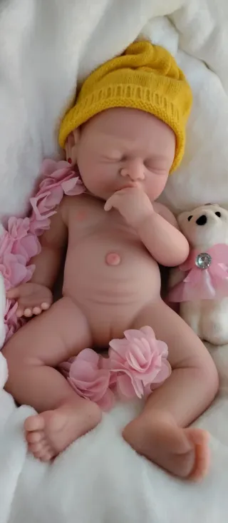 Bebé Reborn Silicona 30 cm