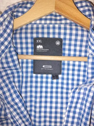 Camisa G-Star RAW Hombre XXL Cuadros Azul