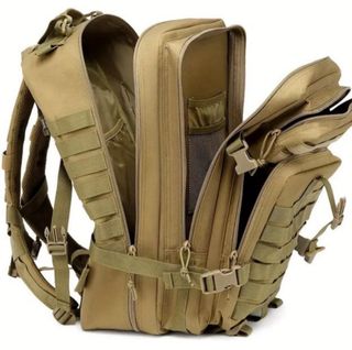 Mochila Táctica 50L Caqui ¡A estrenar!