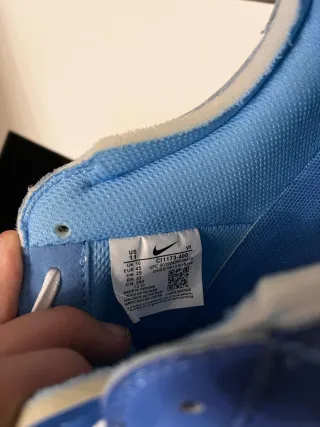 Nike Air Force 1 Azul Plata