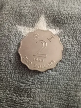 Moneda Hong Kong Flor