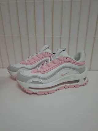 Nike Air Max 97 Zapatillas Mujer Rosa Blanco