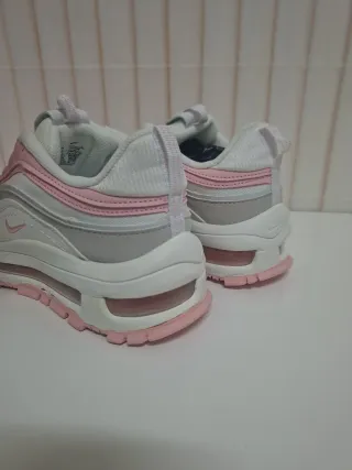 Nike Air Max 97 Zapatillas Mujer Rosa Blanco