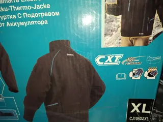 Chaqueta Makita CJ105DZXL Calefactable XL