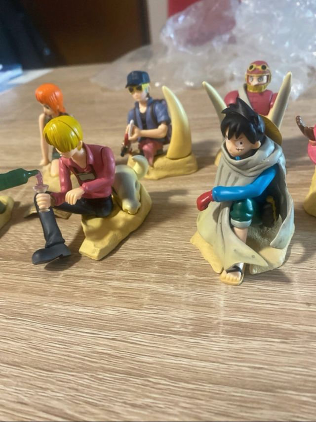 Set 7 One Piece Gashapon Bandai