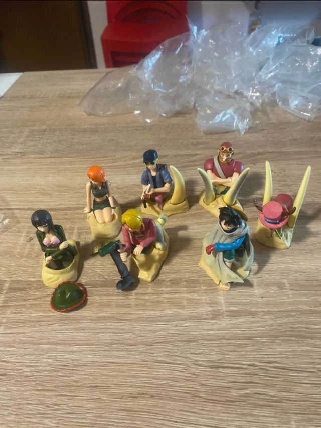 Set 7 One Piece Gashapon Bandai