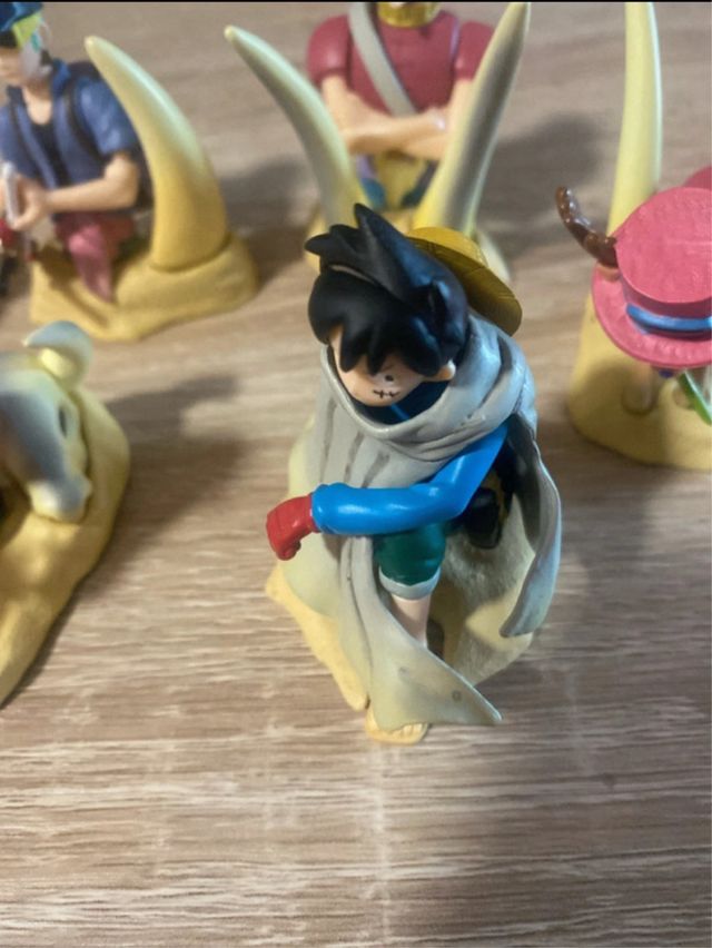 Set 7 One Piece Gashapon Bandai