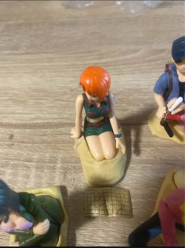 Set 7 One Piece Gashapon Bandai