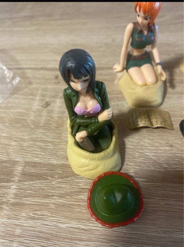 Set 7 One Piece Gashapon Bandai