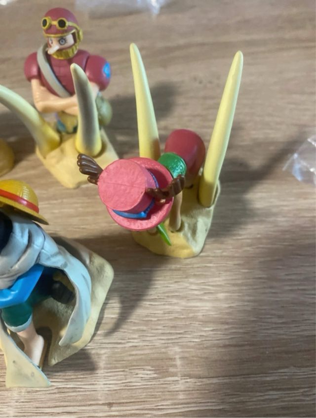 Set 7 One Piece Gashapon Bandai