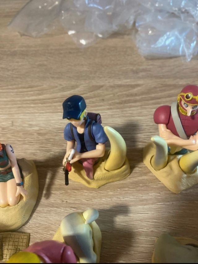 Set 7 One Piece Gashapon Bandai