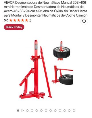 Desmontador Neumáticos VEVOR Manual