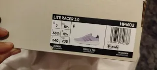 Adidas Lite Racer 3.0 Bambas Talla 38