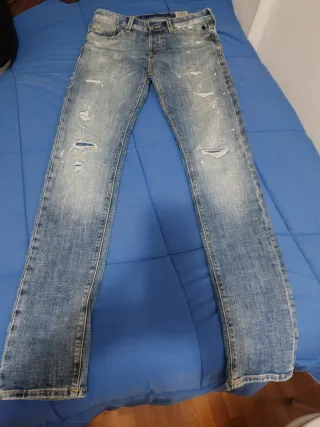 Vaqueros Jack & Jones chico azul claro