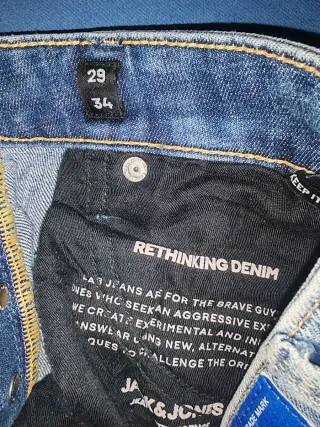 Vaqueros Jack & Jones chico azul claro