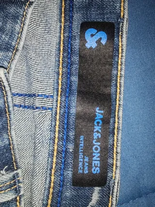 Vaqueros Jack & Jones chico azul claro