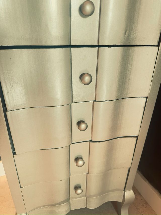 Cajonera Gris Perla Madera