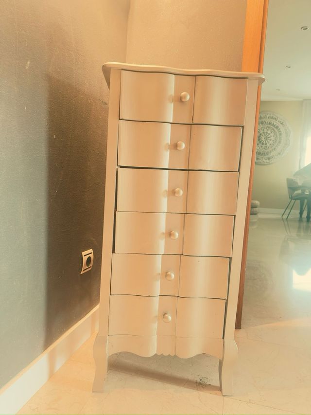 Cajonera Gris Perla Madera