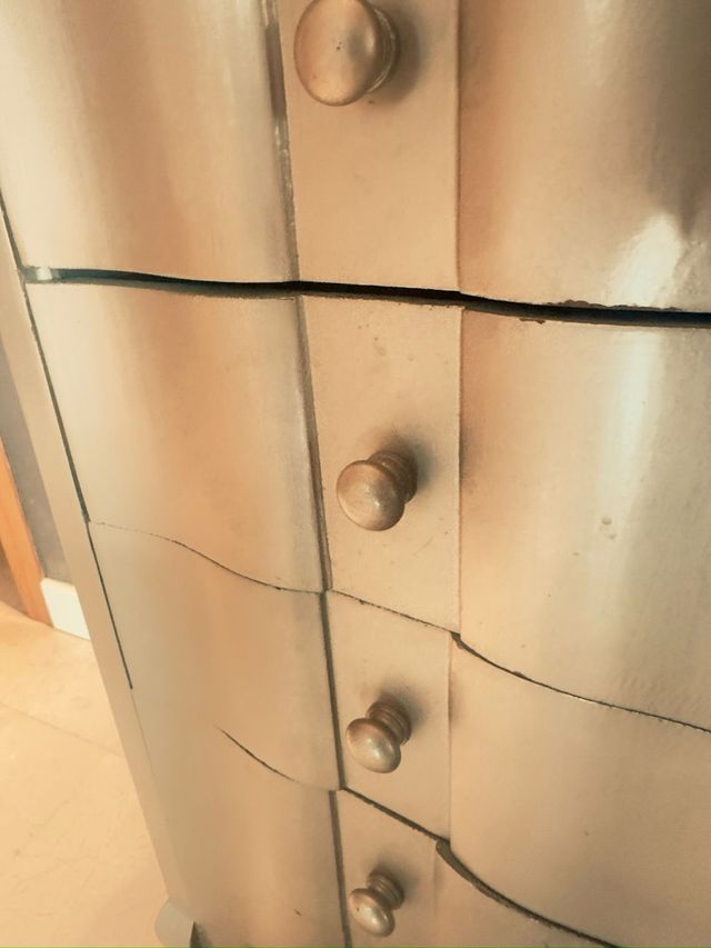 Cajonera Gris Perla Madera