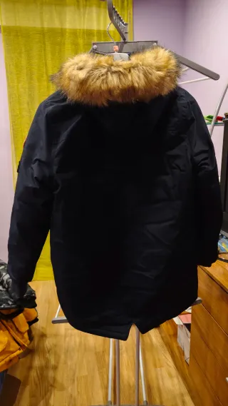 Cazadora Napapijri niño azul marino T13-14