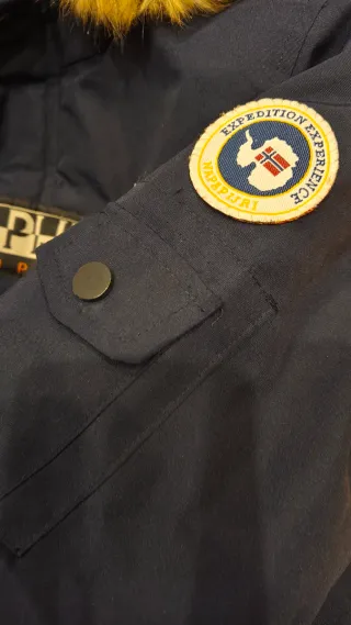 Cazadora Napapijri niño azul marino T13-14