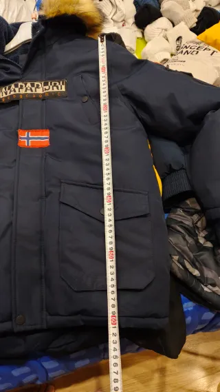 Cazadora Napapijri niño azul marino T13-14