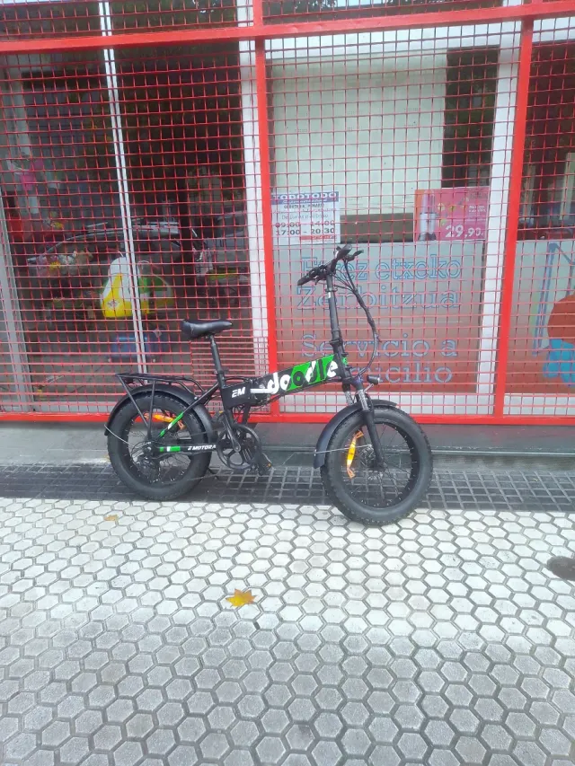Bicicleta elettrica pieghevole 20x4