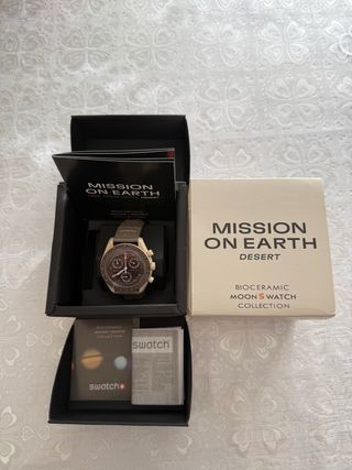 Swatch x Omega Mission to Earth Desert