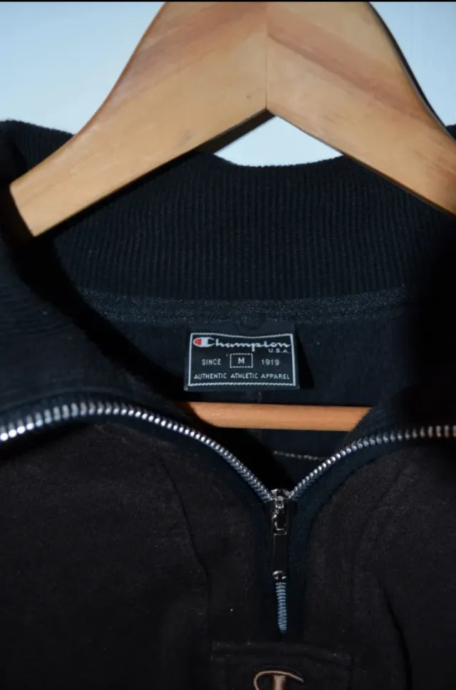 Felpa vintage Champion half zip