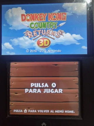 Donkey Kong Country Returns 3D Nintendo 3DS