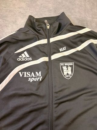 Chaqueta Adidas Talla S Negra y Blanca