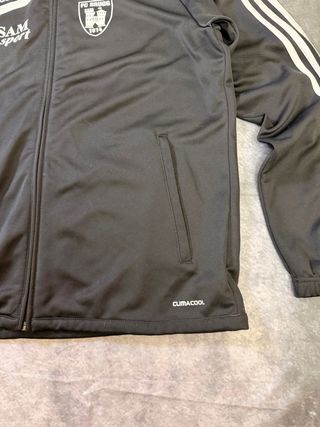 Chaqueta Adidas Talla S Negra y Blanca