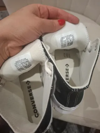 Zapatillas Converse plataforma negras