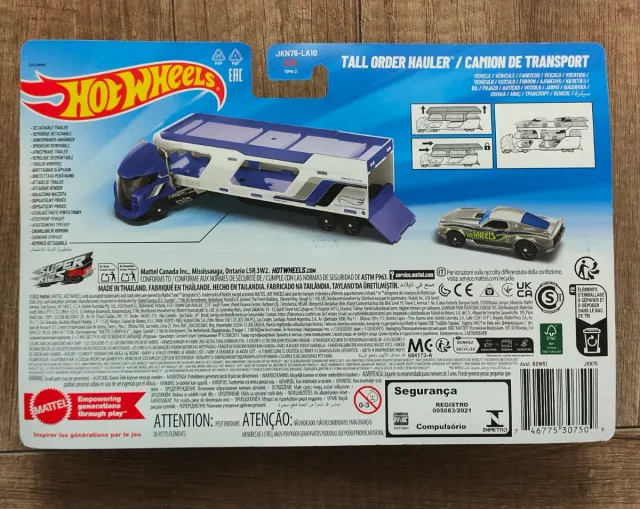 Hot Wheels Tall Order Hauler Camion