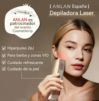 Depiladora ANLAN 26J Láser Indolora
