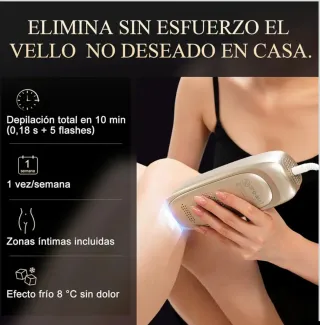 Depiladora ANLAN 26J Láser Indolora