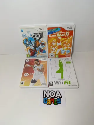 Pacchetto Balance Board + 4 Giochi - Nintendo Wii