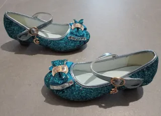 Zapatos de princesa brillantes