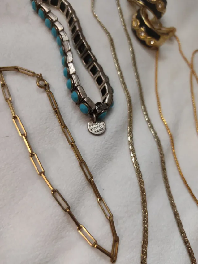 Lote de bijuterias antigas