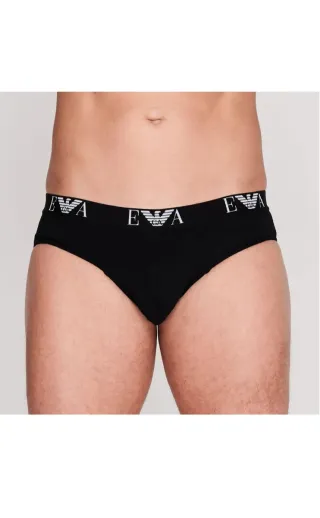Pack 3 Calzoncillos Emporio Armani Negro