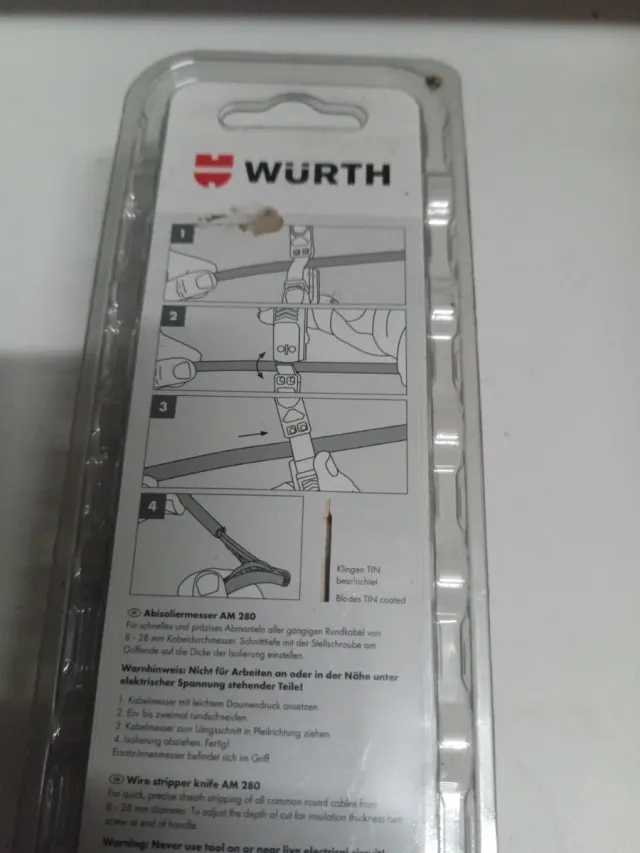 Pelacables Wurth Art. 0714 41 01