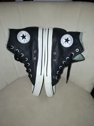 Botas Converse Piel Forradas Negro
