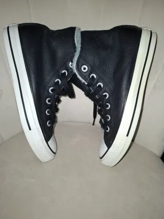 Botas Converse Piel Forradas Negro