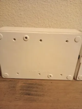 Regleta 6 enchufes blanca