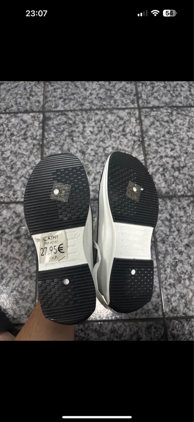 Zapatillas altas blancas