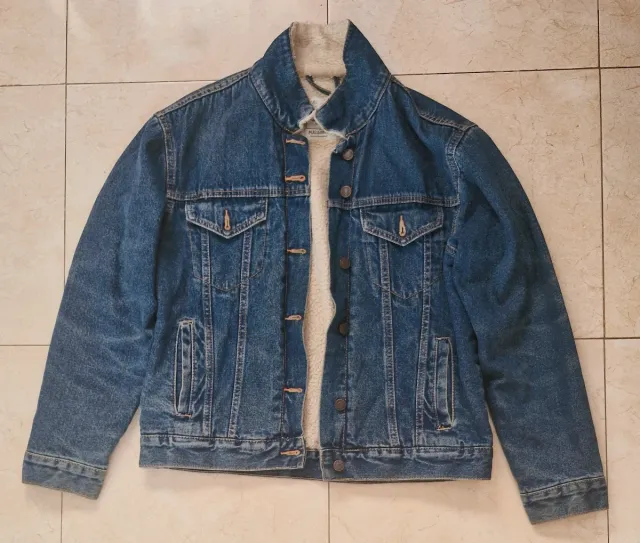 Chaqueta Vaquera Sherpa Pull&Bear Unisex